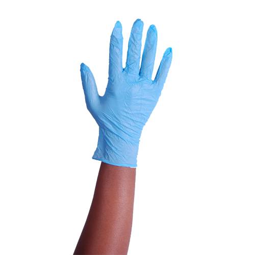 Disposable Nitrile Powder Free Gloves – Medium – Blue – Pack Of 100 BCE