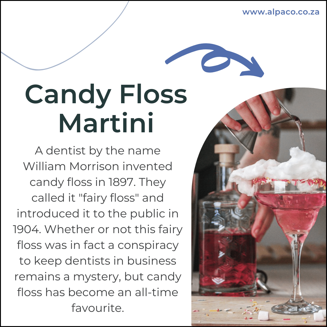 How To Make The Perfect Candy Floss Martini Alpaco Catering & Equipment