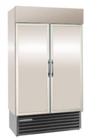 SHD1140 739LT DOUBLE DOOR STAINLESS STEEL FREEZER STAYCOLD/ALPACO CATERING