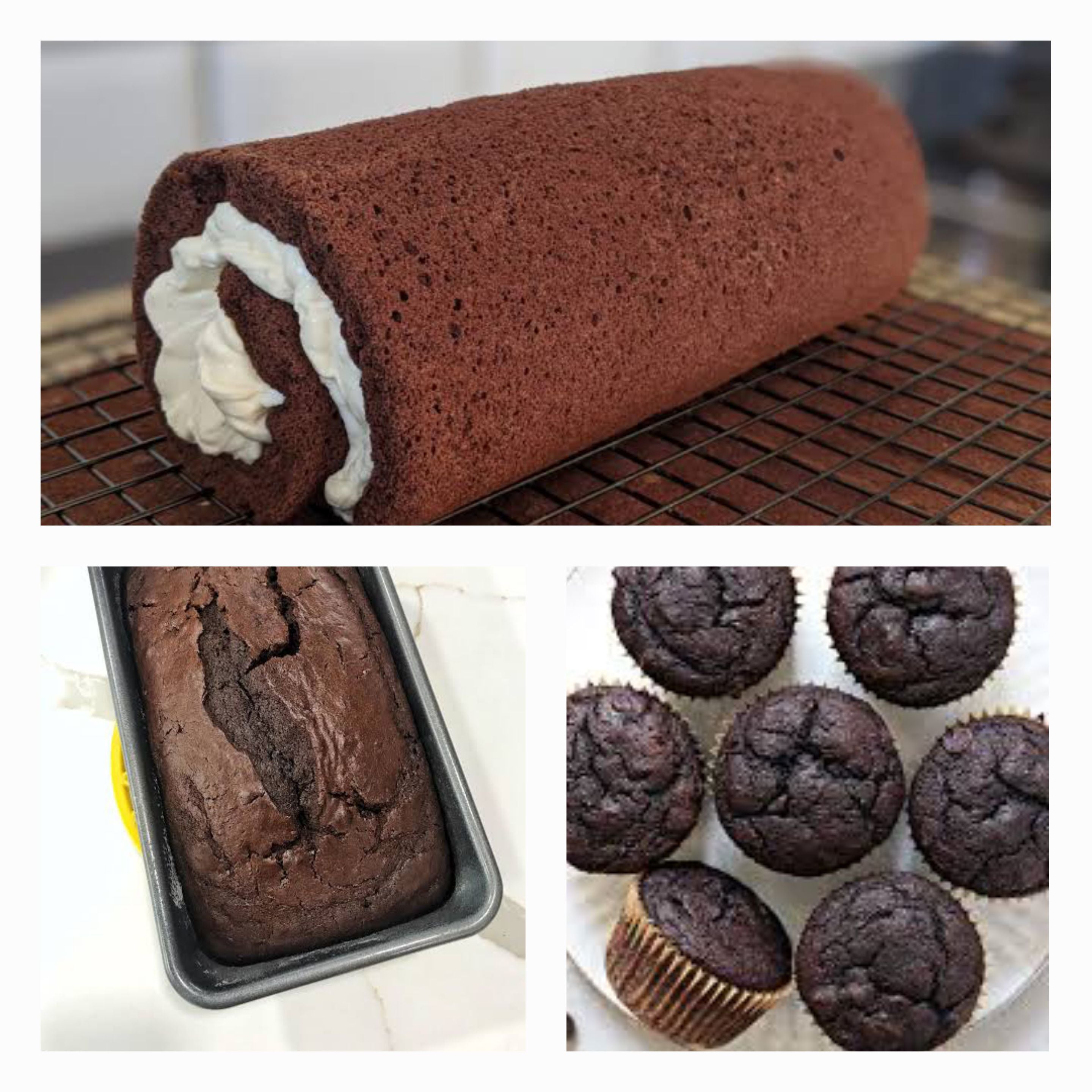 3IN1 – CAKE/ CUPCAKE/SWISS ROLL Chocolate - 1kg Spiced