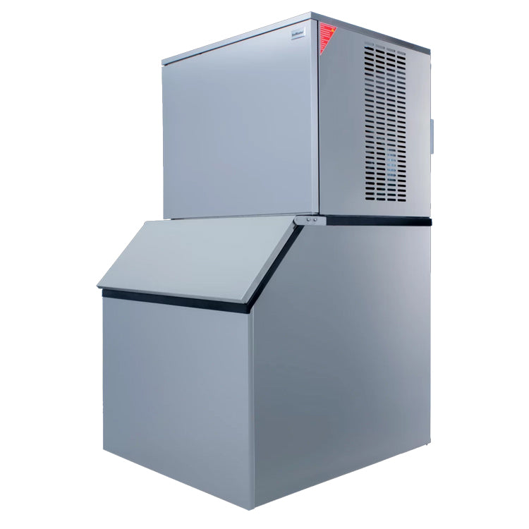 Ice Maker 450Kg (per 24hrs) Automatic Ice Maker **160kg Storage Bin Included** SNOMASTER