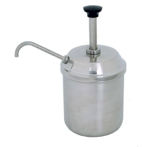 Condiment Server – Complete Jar And Pump Alpaco Catering & Equipment