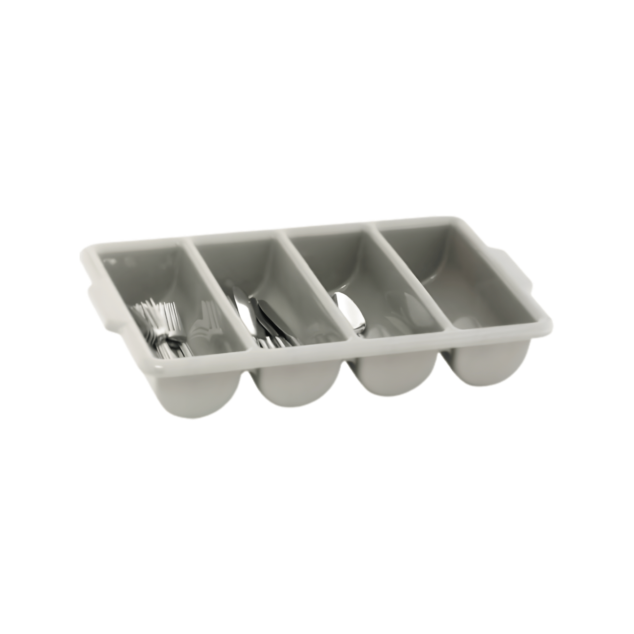Cutlery Tray – 4 Division – Grey – 500 x 300mm BCE