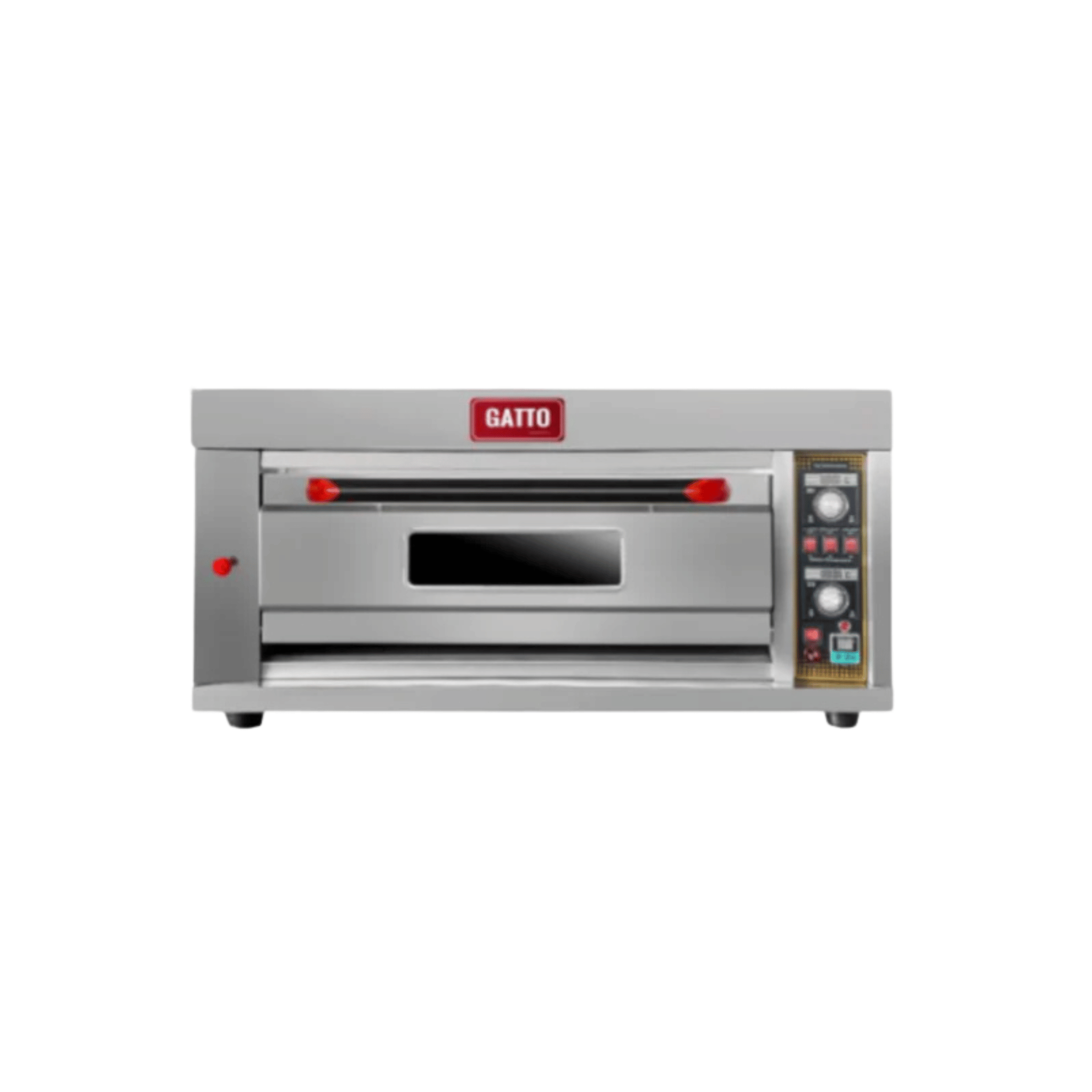 Gatto Single Deck Gas Oven  - 2 Tray Heavy Duty Gatto