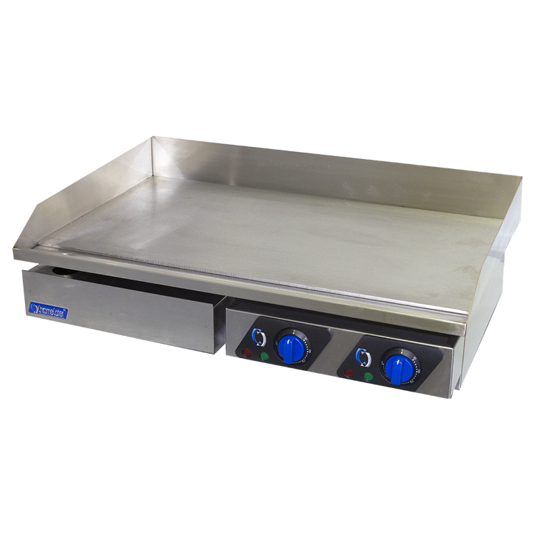 Flat Top Electric Grill 720mm - THIS BEAST HAS AN OUTPUT OF 4.4Kw (Please read Description) Chrome