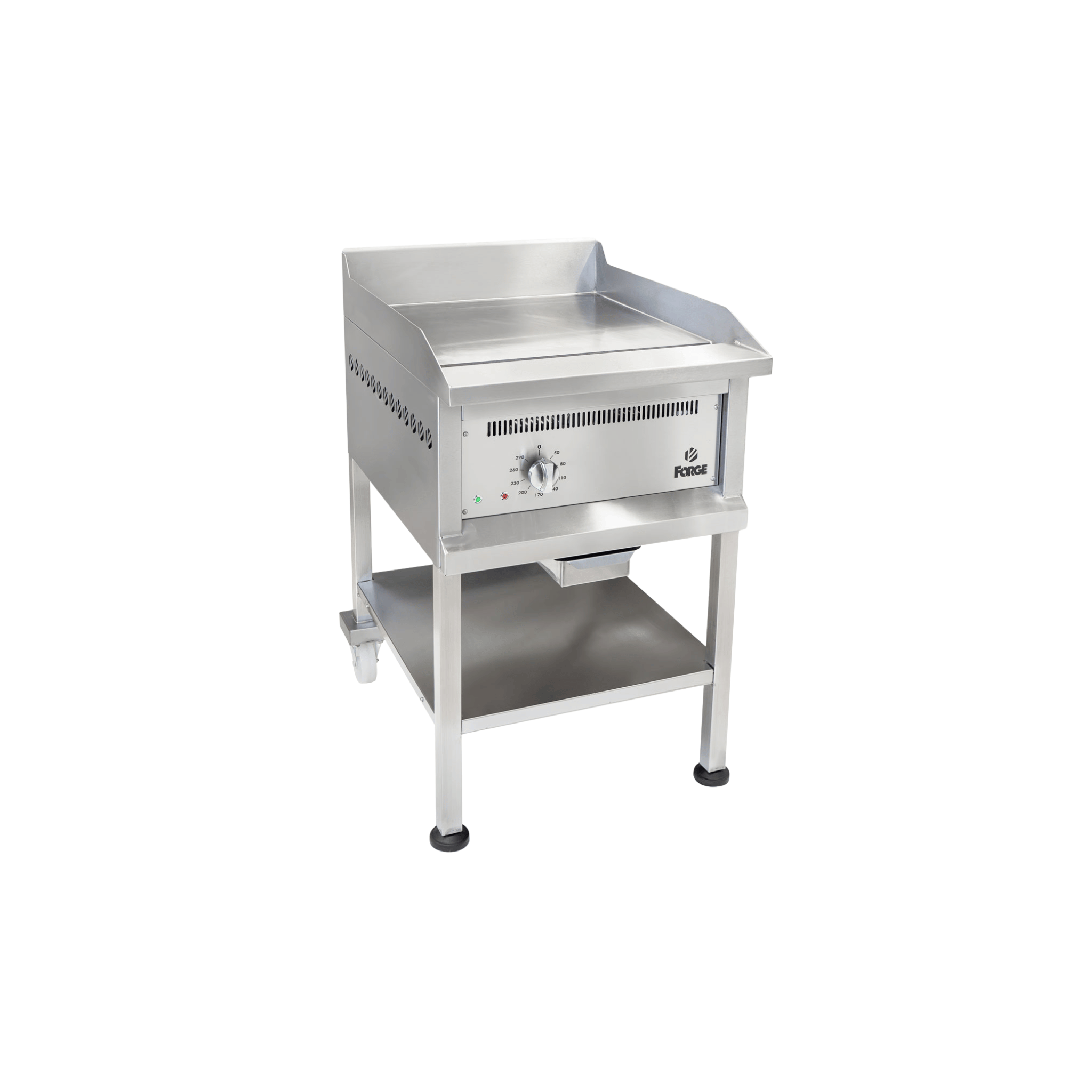 Forge – Heavy-Duty Solid Top Griller – Electric – 600mm Forge