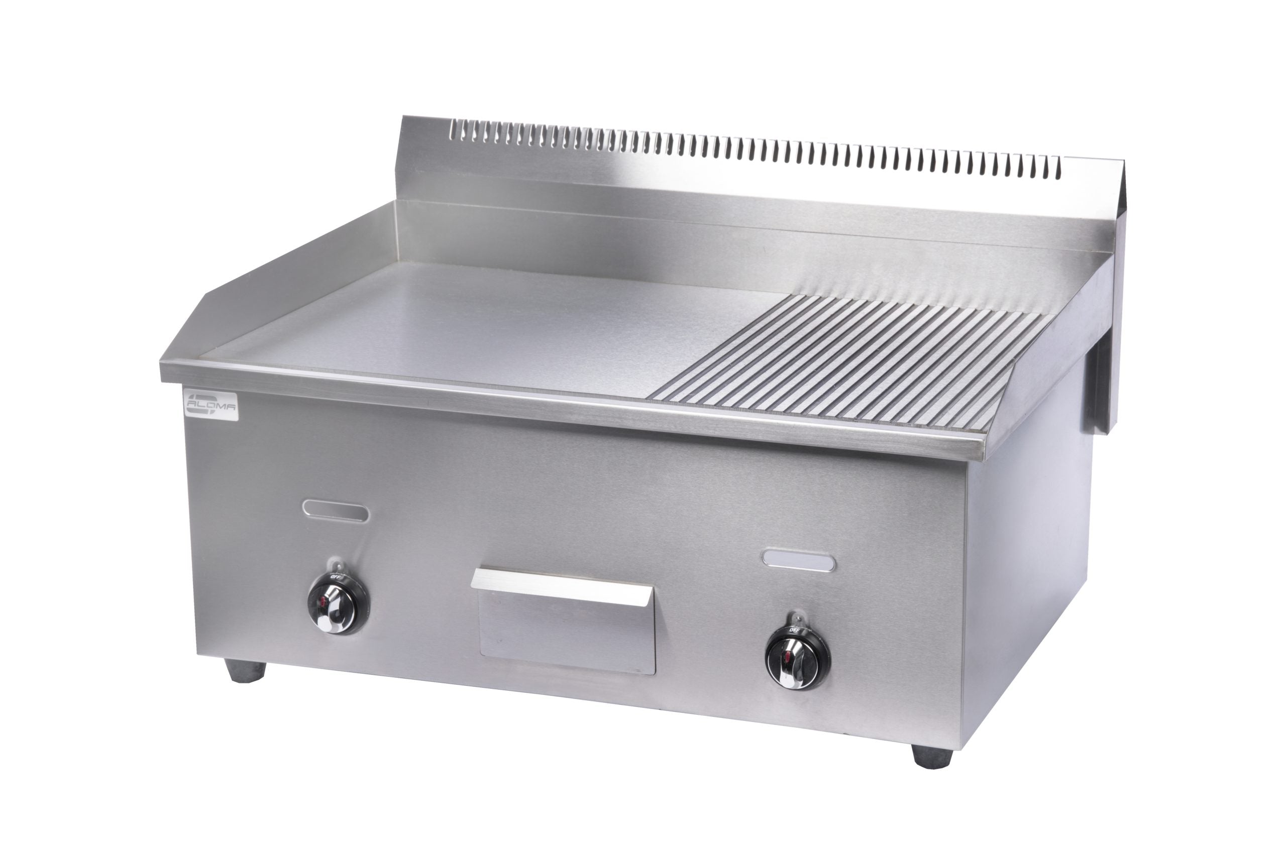 Gas Griller 720mm - 1/2 Flat & 1/2 Ribbed GLOBAL BRAND