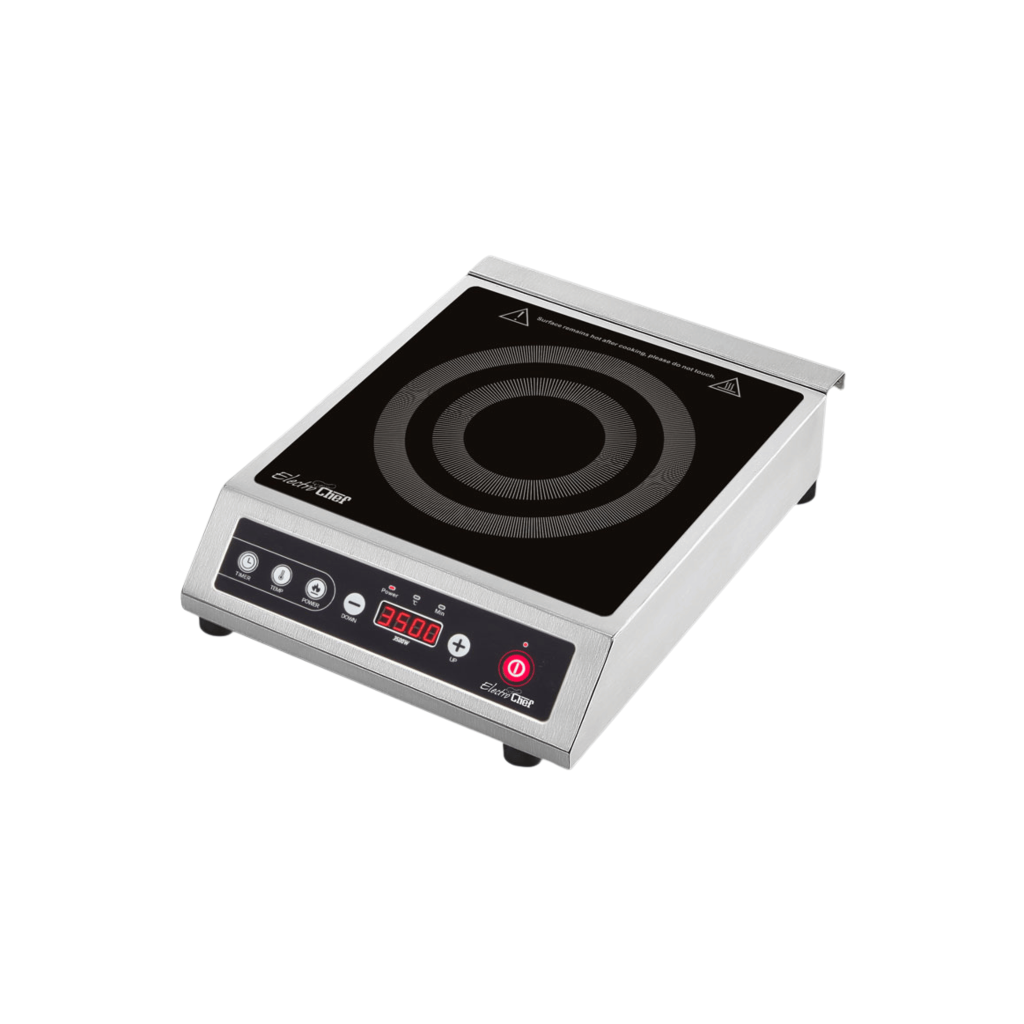 ElectroChef Induction Hob – Single Plate with Stand (Square) Electrochef