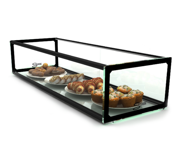AMBIENT DISPLAY CABINET SALVADORE (SINGLE SHELF) 1200MM X 330MM X 215MM Salvadore