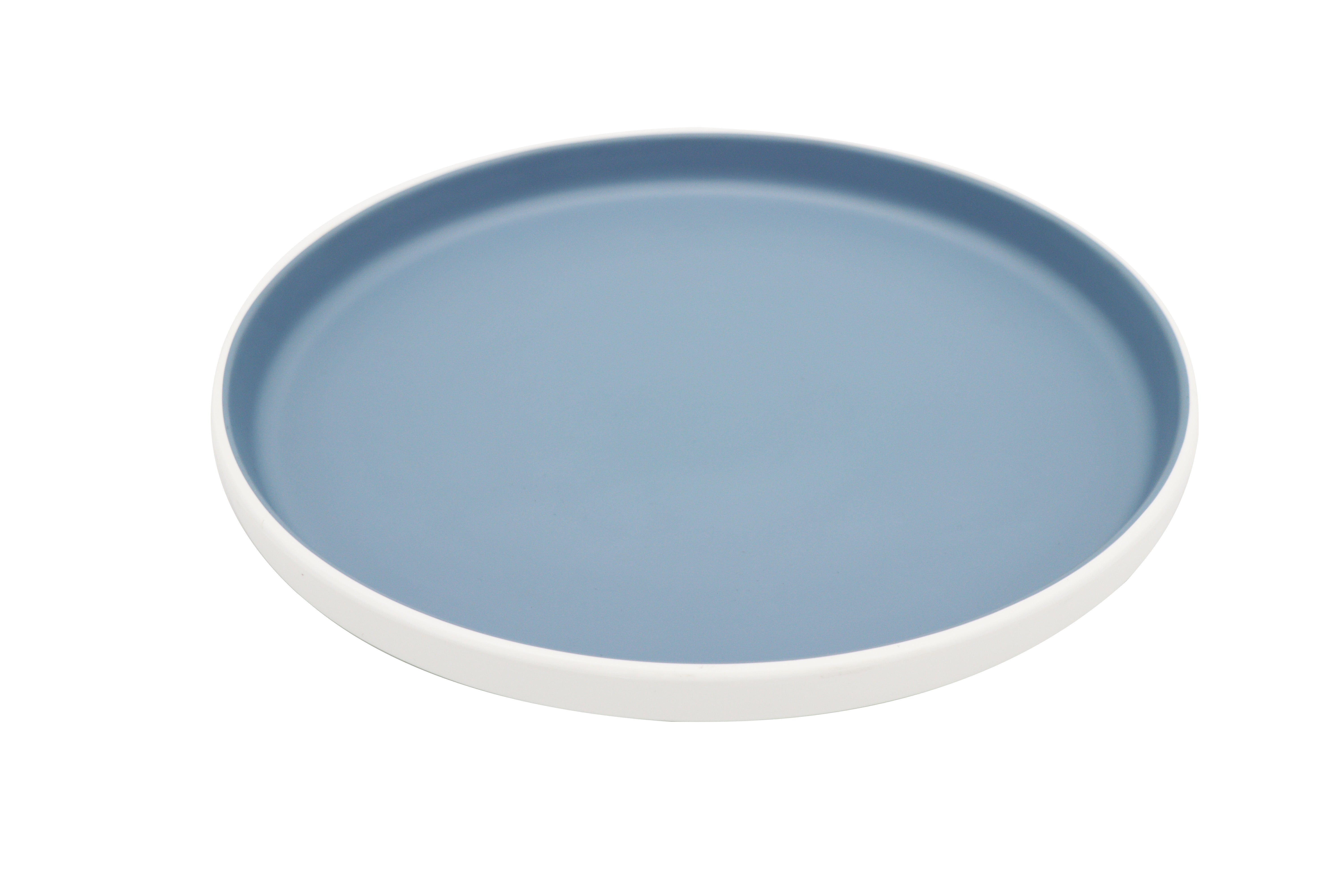 TAIJI PLATTER ROUND (BLUE) - 255MM BCE