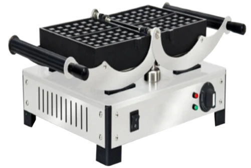 GATTO Rectangular Waffle Baker - Flip Over-  Includes 1kg Waffle Mix GATTO