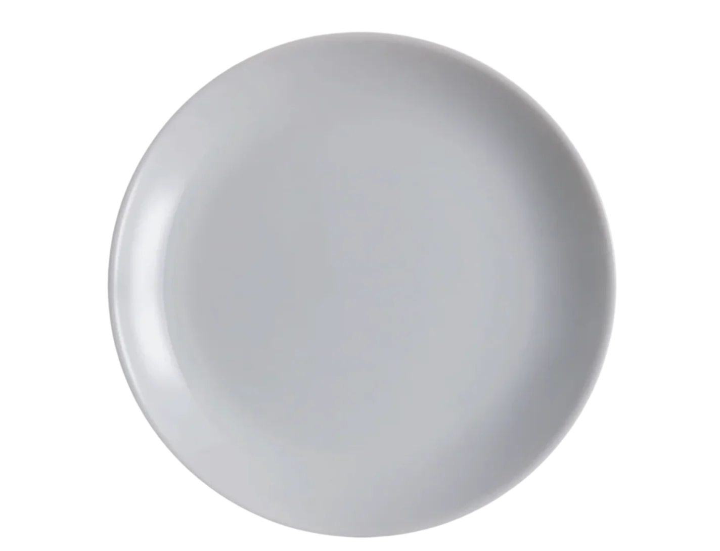 LUMINARC OPAL GREY DINNER PLATE, (270MM DIA)