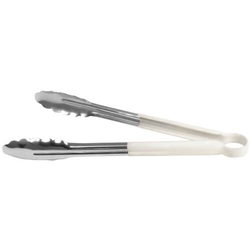 Coloured Utility Tongs (White) – 300Mm BCE