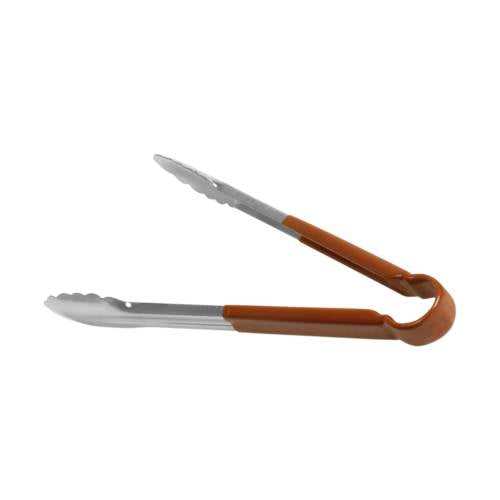 Coloured Utility Tongs (Brown) – 300Mm BCE