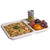 TUFF TRAY FOOD TRAY 3 COMPARTMENTS ( 345 X 264 X 33 MM BCE