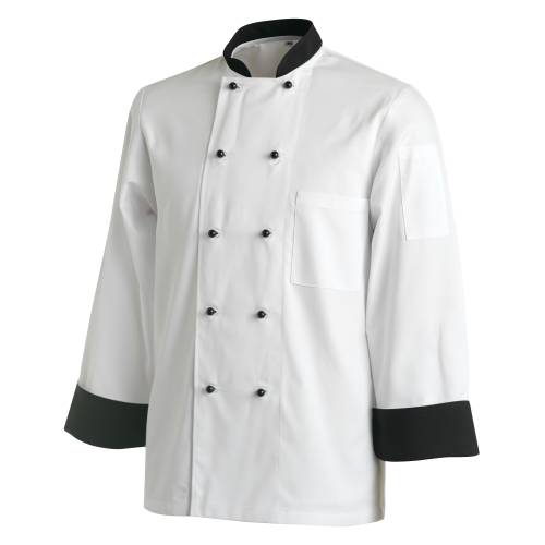 Copy of Chefs Uniform Jacket Basic Long – Black – Medium Chef Equip