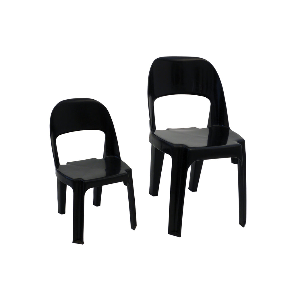 Alpine Kiddie Chair, Black off spec - 300mm High CRAFT