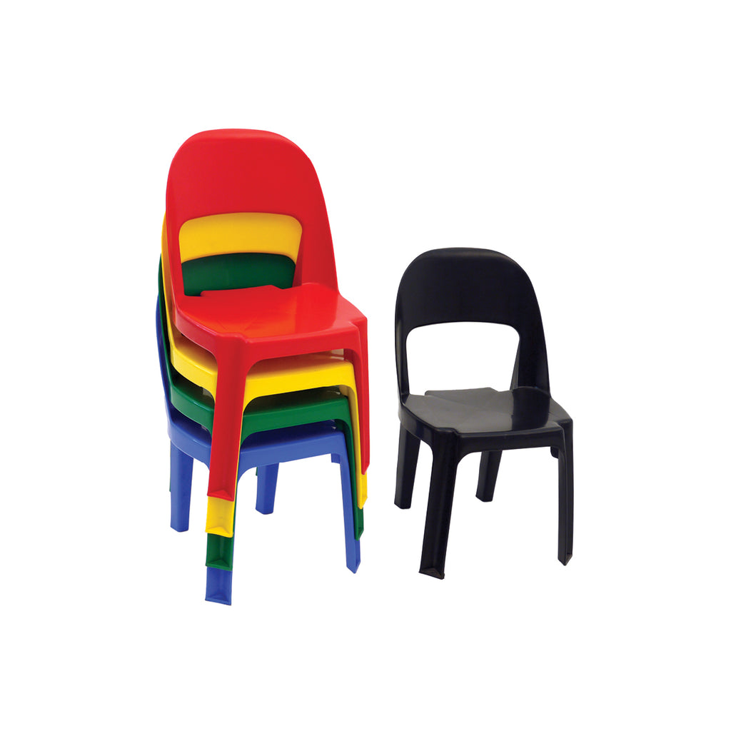 Alpine Kiddies Play Area Chair 300mm - Red, Blue, Green & Yellow CRAFT