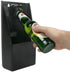 BAR BUTLER WALL MOUNT BOTTLE OPENER WITH CAP CATCHER BLACK, (300X140X85MM) Bar Butler