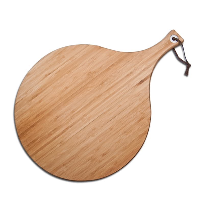 REGENT BAMBOO PADDLE ROUND SERVING BOARD, (430/280MM DIAX16MM) Regent