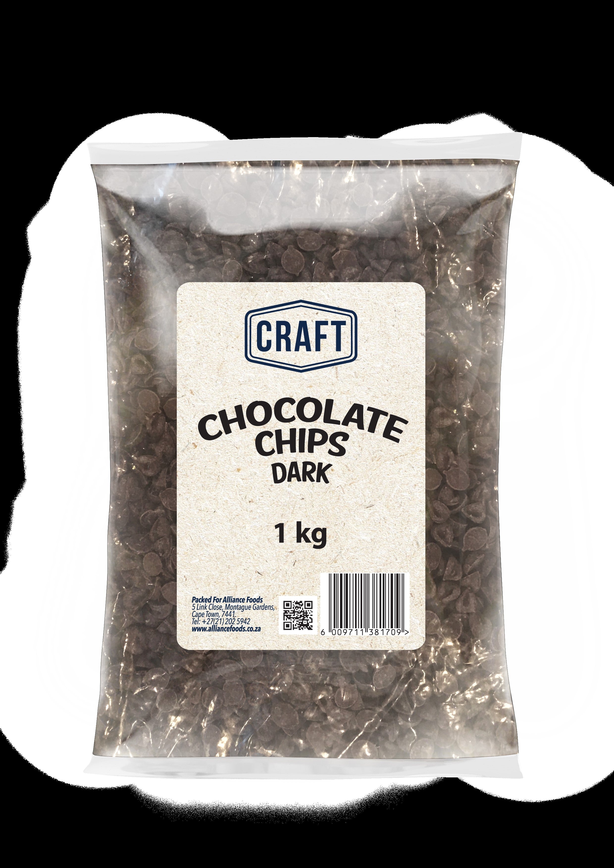 Chocolate Chips - Dark Craft 1kg CRAFT