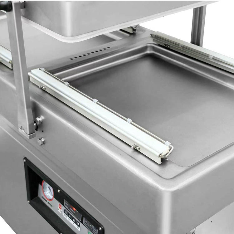 Double Chamber-Floor Model Vacuum Packer DZ400/2E ChromeCater