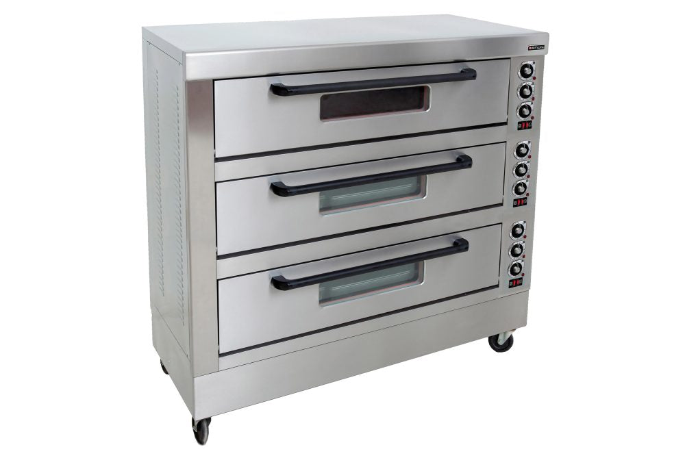 Anvil Deck Oven – 6 Tray – Triple Deck Anvil