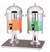 JUICE DISPENSER S/STEEL 8LT X 2 - 2 BOWL BCE Brand