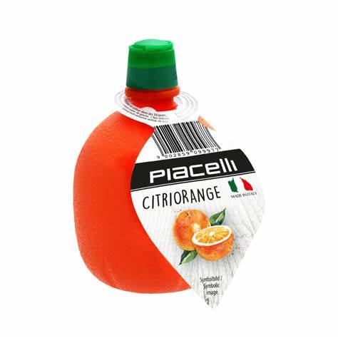 Piacelli Citrus Orange Juice - 200ml - Made in Italy Alpaco Brand