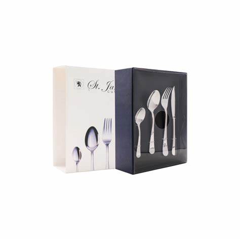 ST. JAMES CUTLERY OXFORD 16 PIECE SET IN CARDBOARD GIFT BOX ST. JAMES