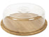 REGENT BAMBOO ROUND CUTTING/SERVING BOARD REVERSIBLE WITH DOME COVER, (280MM:DX95MM) Regent
