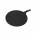 REGENT MELAMINE PADDLE SERVING BOARD ROUND BLACK, (198MM:DX305X20MM) Regent