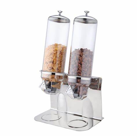 TWO PART CEREAL DISPENSER Alpaco Catering & Equipment