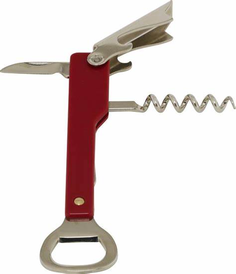 REGENT KITCHEN WAITERS FRIEND OPENER RED, (110X10X20MM) Regent