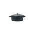 REGENT COOKWARE CAST IRON OVAL MINI POT WITH LID, (178/138X103X50MM) Regent