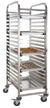 16 TIER BAKING TRAY-STAINLESS STEEL TROLLEY GATTO