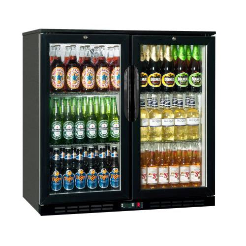 Double Hinged Back Bar Cooler Salvadore