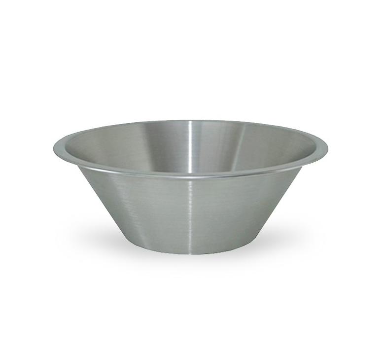Bowl Salad/Mixing Stainless Steel Tapered LARGE - 310x130mm Stainless Steel