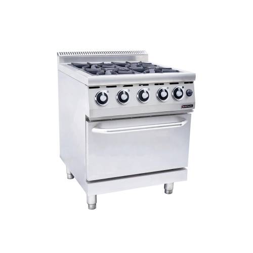 Anvil Gas Stove With Gas Oven – 4 Burner Anvil