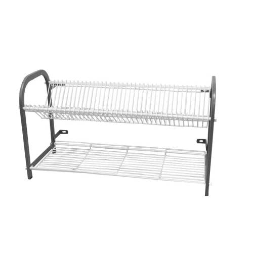 Crockery Rack Wall Mounted – 802Mm – 38 Large Plates + Cup Shelf Alpaco Catering & Equipment