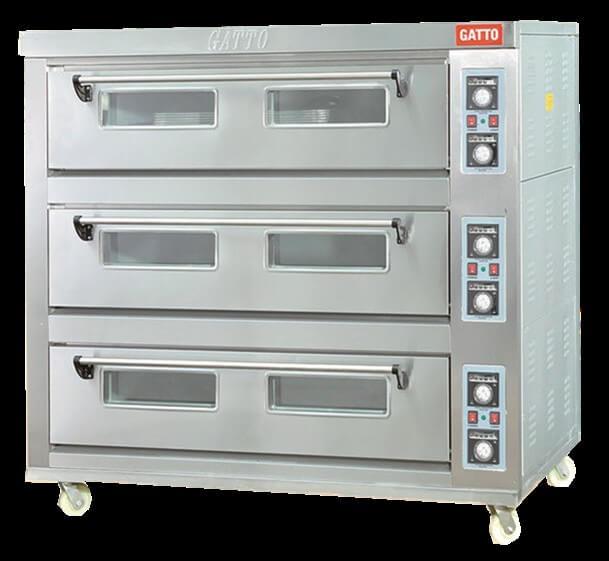 Baking Oven - DECK OVEN 3 DECK 9 PAN GATTO