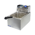 Fryer Single Electric 8lt - Basket Included ChromeCater