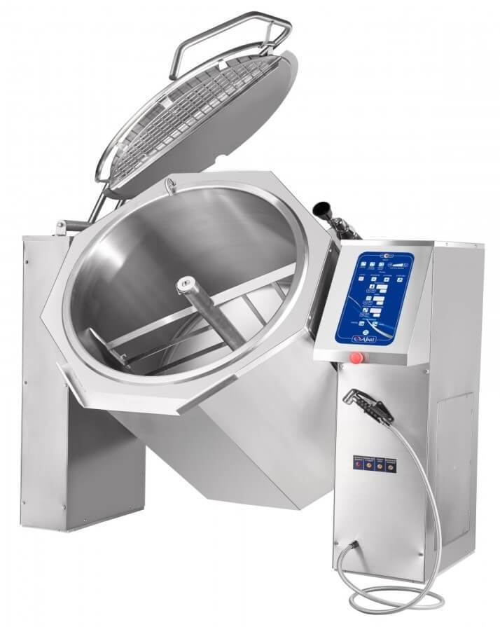 BOILING TILTING PAN 250 LITERS ,ELECTRIC, INDIRECT, FULLY AUTOMATED WITH MIXER GATTO