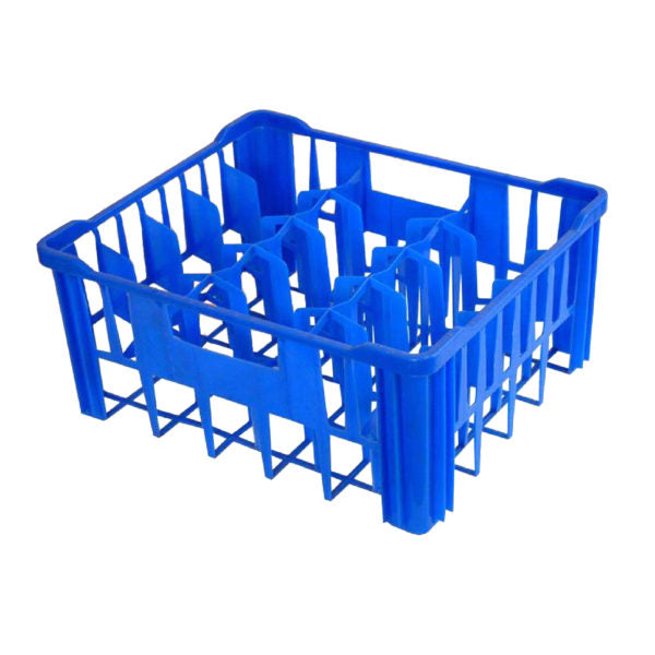 Glass Crate Large – 30 Glasses (Blue) 475 X 400 X 205Mm Global