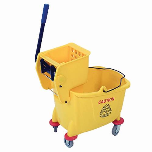 Plastic Bucket & Wringer – (Yellow) 36 Lt BCE