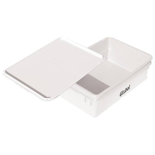 Storage Container Large With Lid – Plastic – 600 X 400 X 195Mm Global Brand/BCE
