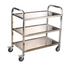 Trolley 3 Tier Stainless Steel ChromeCater