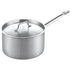 Saucepan Casserole/Sauce Pan Long Handles 2.5lt - 180X100mm Stainless Steel