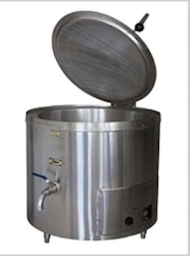 L.P Gas Oil Jacketed Pot 225 Litre - MADE IN SOUTH AFRICA Alpaco Catering & Equipment