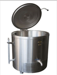 Electric Oil Jacketed Pot 136 Litres - MADE IN SOUTH AFRICA Alpaco Catering & Equipment